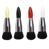 Maxbell Mini Makeup Powder Brush Cosmetics Tools Multi Color Brush  White