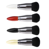 Maxbell Mini Makeup Powder Brush Cosmetics Tools Multi Color Brush  White