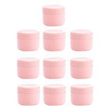 Maxbell Refillable Plastic Empty Face Cream Cosmetic Container with Lid Pink-20g