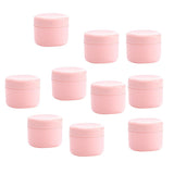 Maxbell Refillable Plastic Empty Face Cream Cosmetic Container with Lid Pink-20g