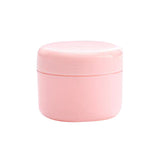 Maxbell Refillable Plastic Empty Face Cream Cosmetic Container with Lid Pink-20g