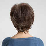 Maxbell 11" Soft Fluffy Short Straight Bob Style Natural Synthetic Curly Full Wig