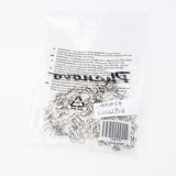 Maxbell 50Pcs Ball Bearing Swivels Fishing Snaps Hook Solid Ring Swivels 5