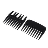 Maxbell 2x Wide Tooth Detangling Hair Comb Anti Static Travel Pocket Size Beard Comb