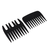 Maxbell 2x Wide Tooth Detangling Hair Comb Anti Static Travel Pocket Size Beard Comb