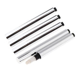 Maxbell 5pcs Empty Makeup Pen Cosmetic Tube Lip Gloss Bottle L13 Multi Hole Flocking