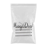 Maxbell 5pcs Empty Makeup Pen Cosmetic Tube Lip Gloss Bottle L13 Multi Hole Flocking