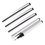 Maxbell 5pcs Empty Makeup Pen Cosmetic Tube Lip Gloss Bottle L16 Eyelash Brush