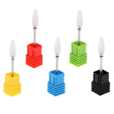 Maxbell Electric Ceramic Nail Drill Bit Grinding Head for UV Gel Polish Remover XF