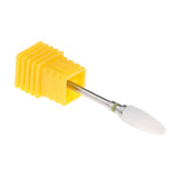 Maxbell Electric Ceramic Nail Drill Bit Grinding Head for UV Gel Polish Remover XF