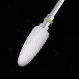 Maxbell Electric Ceramic Nail Drill Bit Grinding Head for UV Gel Polish Remover XF