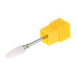 Maxbell Electric Ceramic Nail Drill Bit Grinding Head for UV Gel Polish Remover XF