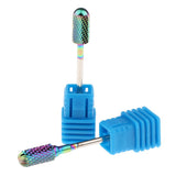 Maxbell 2Pcs Electric Nail Manicure Drill Bit Grinding Head for Polishing Care 01