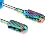 Maxbell 2Pcs Electric Nail Manicure Drill Bit Grinding Head for Polishing Care 01