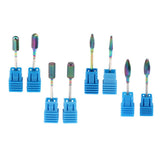 Maxbell 2Pcs Electric Nail Manicure Drill Bit Grinding Head for Polishing Care 01