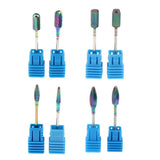 Maxbell 2Pcs Electric Nail Manicure Drill Bit Grinding Head for Polishing Care 01