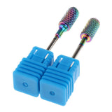 Maxbell 2Pcs Electric Nail Manicure Drill Bit Grinding Head for Polishing Care 01