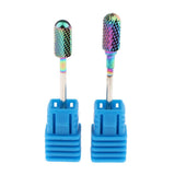 Maxbell 2Pcs Electric Nail Manicure Drill Bit Grinding Head for Polishing Care 01