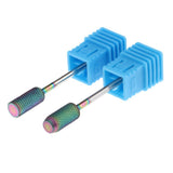 Maxbell 2Pcs Electric Nail Manicure Drill Bit Grinding Head for Polishing Care 02
