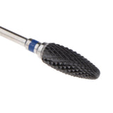 Maxbell Ceramic Polishing Head Nail Drill Bit for Electric Nail Machine Blue-M