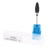 Maxbell Ceramic Polishing Head Nail Drill Bit for Electric Nail Machine Blue-M