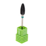 Maxbell Ceramic Polishing Head Nail Drill Bit for Electric Nail Machine Green-C