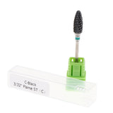 Maxbell Ceramic Polishing Head Nail Drill Bit for Electric Nail Machine Green-C