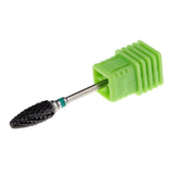 Maxbell Ceramic Polishing Head Nail Drill Bit for Electric Nail Machine Green-C