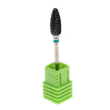 Maxbell Ceramic Polishing Head Nail Drill Bit for Electric Nail Machine Green-C