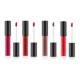 Maxbell Waterproof Longlasting Lip Gloss Nonstick Cup Liquid Velvety Lipstick Chili