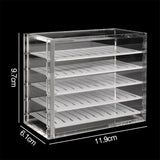 Maxbell 5 Tiers Professional Grafting False Eyelash Organizer Collection Storage Box