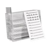 Maxbell 5 Tiers Professional Grafting False Eyelash Organizer Collection Storage Box