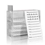 Maxbell 5 Tiers Professional Grafting False Eyelash Organizer Collection Storage Box