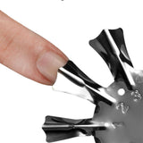Maxbell Nail Art French Tip Smile Line Cutter Stencil Edge Trimmer Styling Tools 01