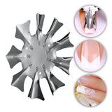 Maxbell Nail Art French Tip Smile Line Cutter Stencil Edge Trimmer Styling Tools 01