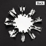Maxbell Nail Art French Tip Smile Line Cutter Stencil Edge Trimmer Styling Tools 04