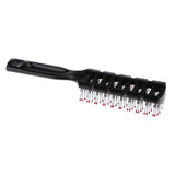 Max Men's Oily Hair Pick Comb Salon Dye Hairdressing Styling Wide Tooth Black