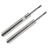Maxbell 2pcs Professional Stainless Steel Nail Cuticle Spoon Pusher Remover Manicure