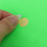 Maxbell 10 Sheets Dia.04inch Round Color Coding Circle Dot Labels Bright Green Color