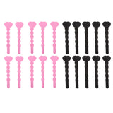 Maxbell Unique Heart-shaped Key Design Sponge Hair Curlers Hairdressing Roller Pink