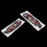 Maxbell 2Pcs Realistic 3D Waterproof Tattoo Arm Sleeves Stickers for Men Women 061