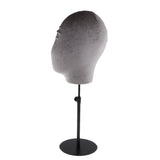 Maxbell Wigs Making Mannequin Head Hat Caps Display Model 21inch Gray