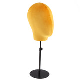 Maxbell Wigs Making Mannequin Head Hat Caps Display Model 21inch Yellow