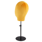 Maxbell Wigs Making Mannequin Head Hat Caps Display Model 21inch Yellow