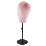 Maxbell Wigs Making Mannequin Head Hat Caps Display Model 21inch Pink