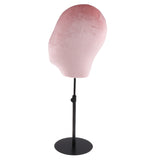 Maxbell Wigs Making Mannequin Head Hat Caps Display Model 21inch Pink