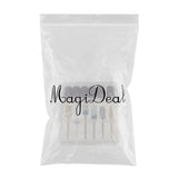Maxbell 3/6/10pcs Nail Drill Bit Gel Removal Kit for Electric Manicure Machine 6pcs