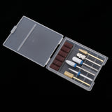 Maxbell 3/6/10pcs Nail Drill Bit Gel Removal Kit for Electric Manicure Machine 6pcs