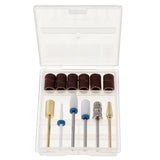 Maxbell 3/6/10pcs Nail Drill Bit Gel Removal Kit for Electric Manicure Machine 6pcs