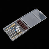 Maxbell 3/6/10pcs Nail Drill Bit Gel Removal Kit for Electric Manicure Machine 6pcs